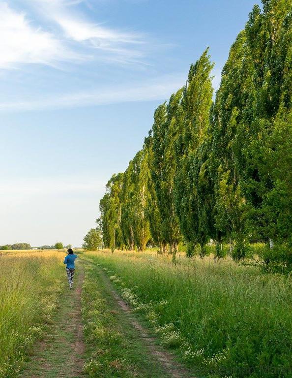 Chacras De Azcona Hosteria Азул Екстериор снимка